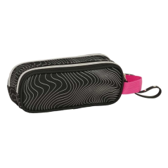Trousse K-Pop Demon Hunters 2 compartiments noir rose