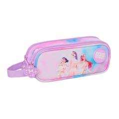 Trousse K-Pop multicolore deux compartiments