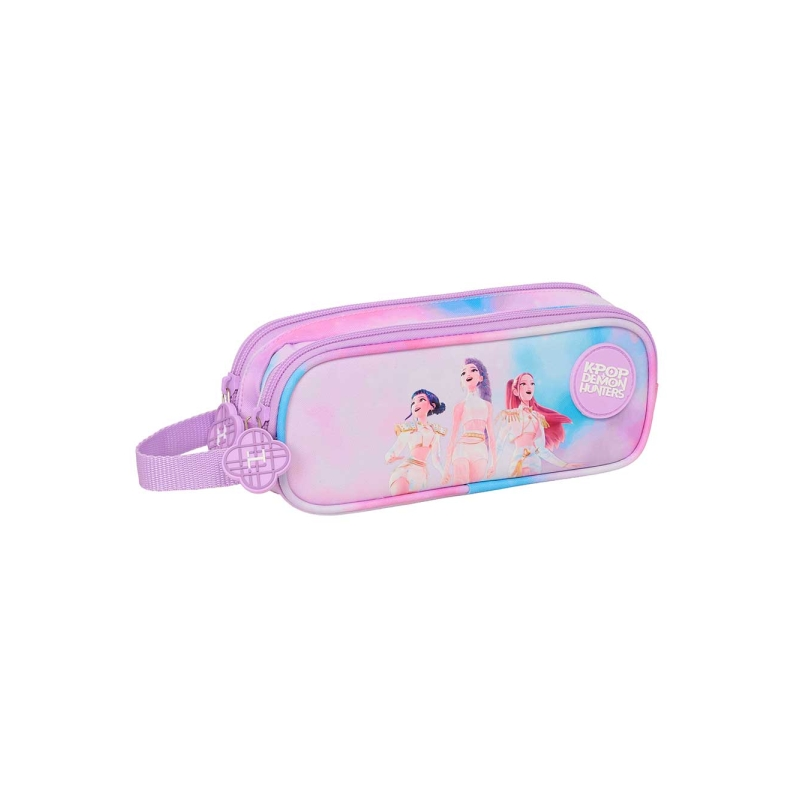 Trousse 2 compartiments K-Pop Demon Hunters multicolore Trousse 2 compartiments K-Pop Demon Hunters multicolore