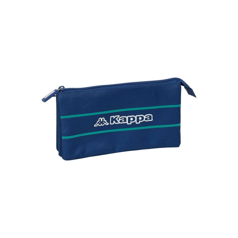 Trousse 3 compartiments Safta Kappa bleu marine