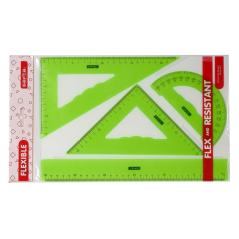 Règles scolaires assorties 30 cm