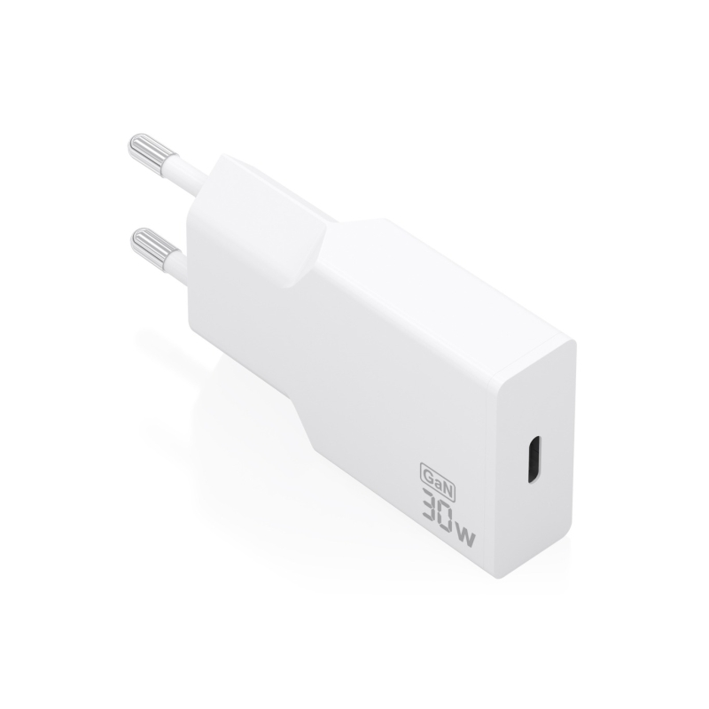 Chargeur mural USB-C 30 W GaN Power Delivery Aisens blanc