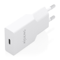 Chargeur mural USB-C 30 W GaN Power Delivery Aisens blanc