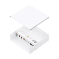Boîte de connexion VGA HDMI USB RJ45 Cat.6A blanche Boîte de connexion VGA HDMI USB RJ45 Cat.6A blanche