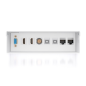 Boîte de connexion VGA HDMI USB RJ45 Cat.6A blanche Boîte de connexion VGA HDMI USB RJ45 Cat.6A blanche