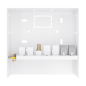 Boîte de connexion VGA HDMI USB RJ45 Cat.6A blanche Boîte de connexion VGA HDMI USB RJ45 Cat.6A blanche