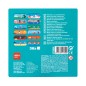 Apli Puzzle Sports et Accessoires - 36 Pièces de 7x7cm - 12 Séquences de 3 Pièces - Carton 2mm avec Finition Brillante