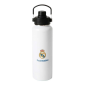 Bouteille isotherme Real Madrid 1,2 L blanche avec paille Bouteille isotherme Real Madrid 1,2 L blanche avec paille