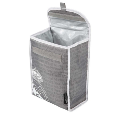 Sac isotherme repas Real Madrid gris
