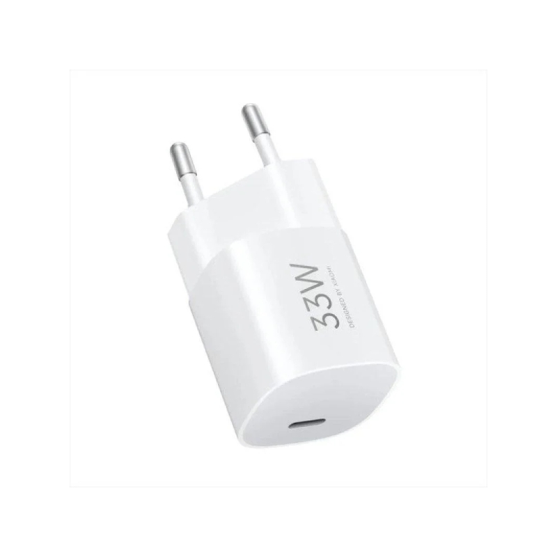 Adaptateur secteur USB-C Xiaomi 33 W blanc Adaptateur secteur USB-C Xiaomi 33 W blanc