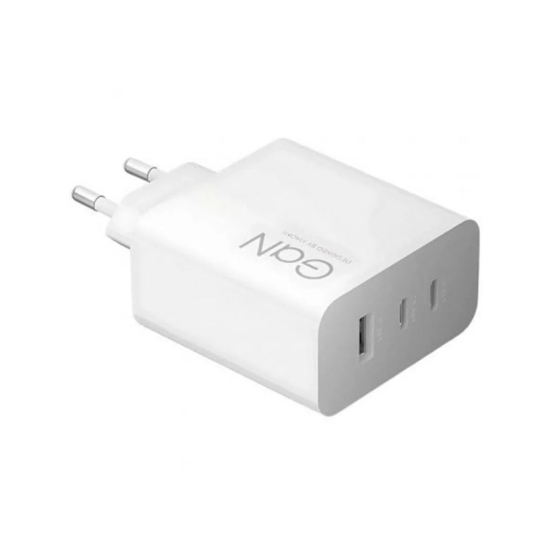 Chargeur Xiaomi 90W GaN USB-C USB-A Blanc Chargeur Xiaomi 90W GaN USB-C USB-A Blanc