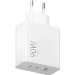 Chargeur Xiaomi 90W GaN USB-C USB-A Blanc
