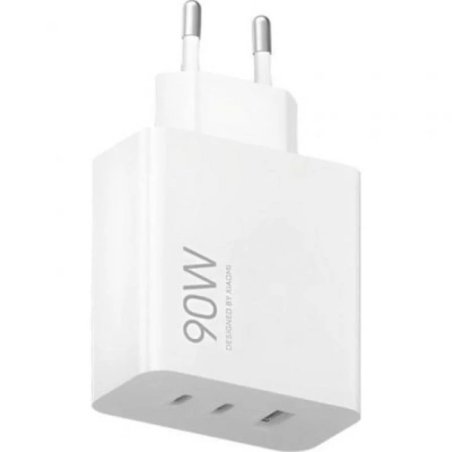 Chargeur Xiaomi 90W GaN USB-C USB-A Blanc