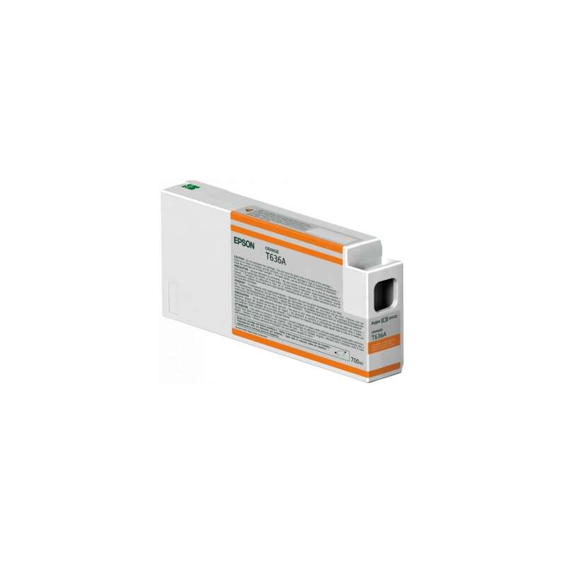 Epson T636A00 cartouche d'encre orange 700 ml
