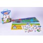 LOT de 2 Apli Set de Stickers Papier Thème Chevaliers - 2 Scénarios 45x20cm - 2 Planches de Stickers Amovibles - Boite avec