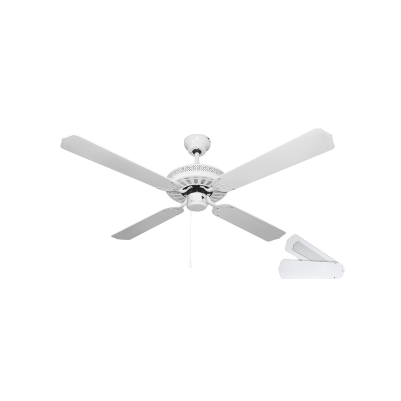 Ventilateur de plafond Orbegozo CF07132B 132 cm blanc 60W Ventilateur de plafond Orbegozo CF07132B 132 cm blanc 60W