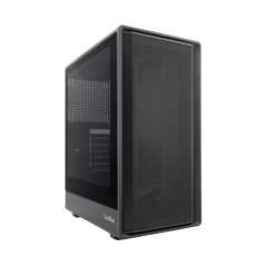 boîtier PC Coolbox noir pour le gaming