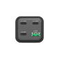 Chargeur GaN 100W CoolBox Chargemaster 4 PRO Noir 3xUSB-C 1xUSB-A Chargeur GaN 100W CoolBox Chargemaster 4 PRO Noir 3xUSB-C 1xUSB-A