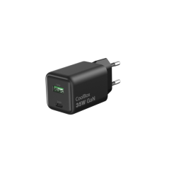 chargeur noir Coolbox deux ports