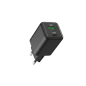 Chargeur GaN 35 W CoolBox USB-C USB-A Power Delivery Noir Chargeur GaN 35 W CoolBox USB-C USB-A Power Delivery Noir