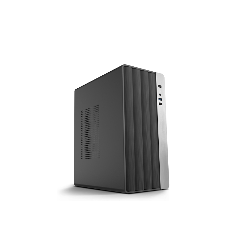 CoolBox M870 Boîtier MicroATX Noir USB-C 500W