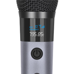 microphone sans fil gris coolsound