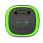 Coolsound Blast enceinte karaoké 8" 60 W verte Bluetooth USB Coolsound Blast enceinte karaoké 8" 60 W verte Bluetooth USB