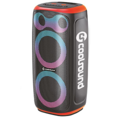 Coolsound Blast Pump enceinte karaoké 60 W Bluetooth orange