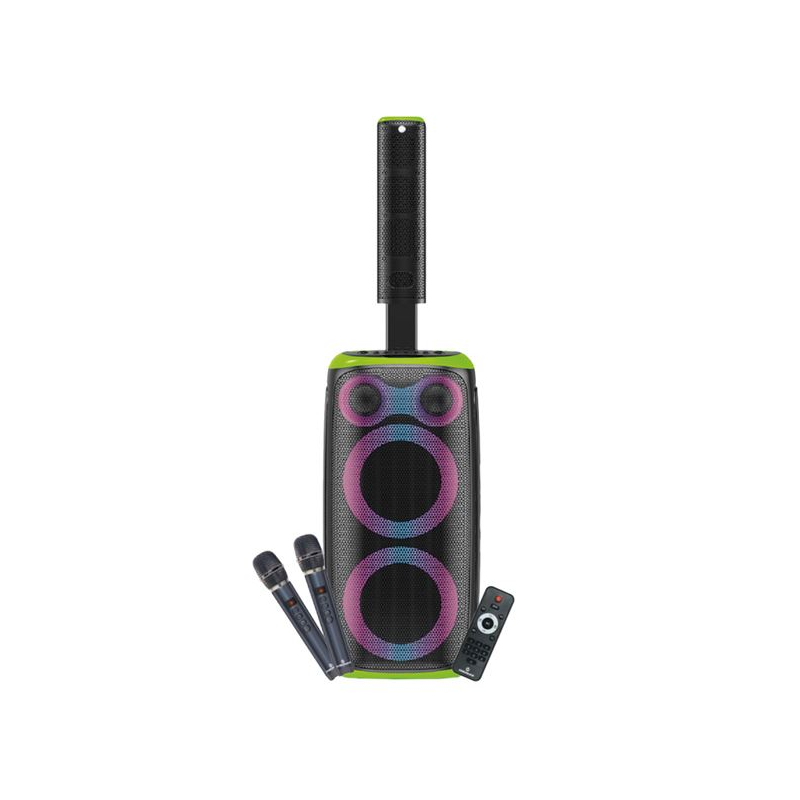 Coolsound Blast Pump 2.1 enceinte karaoké 80 W vert Bluetooth