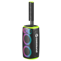 Coolsound Blast Pump 2.1 enceinte karaoké 80 W vert Bluetooth