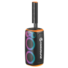 Coolsound Blast Pump 2.1 enceinte karaoké 80 W orange Bluetooth