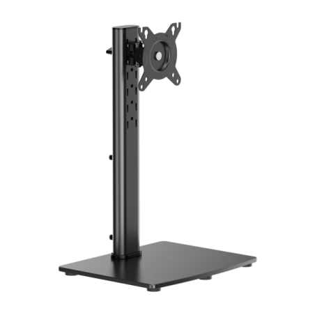 support d'écran noir à base rotative