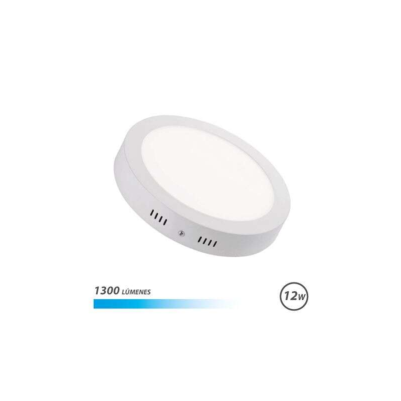 Applique murale LED circulaire 12 W 1300 lm lumière froide multicolore