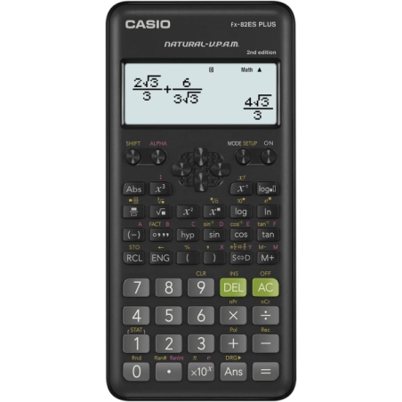 calculatrice scientifique Casio noire