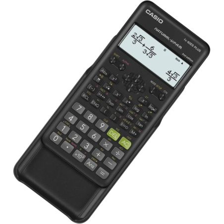 Casio FX-82ES PLUS-2 Calculatrice scientifique 12 chiffres noir
