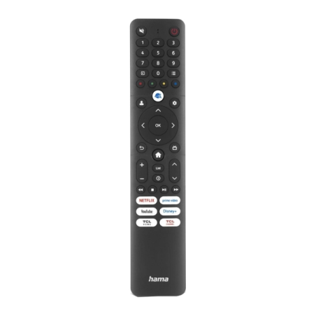 Télécommande noire Hama TCL streaming