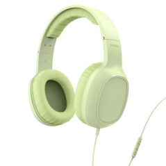 casque vert micro serre-tête