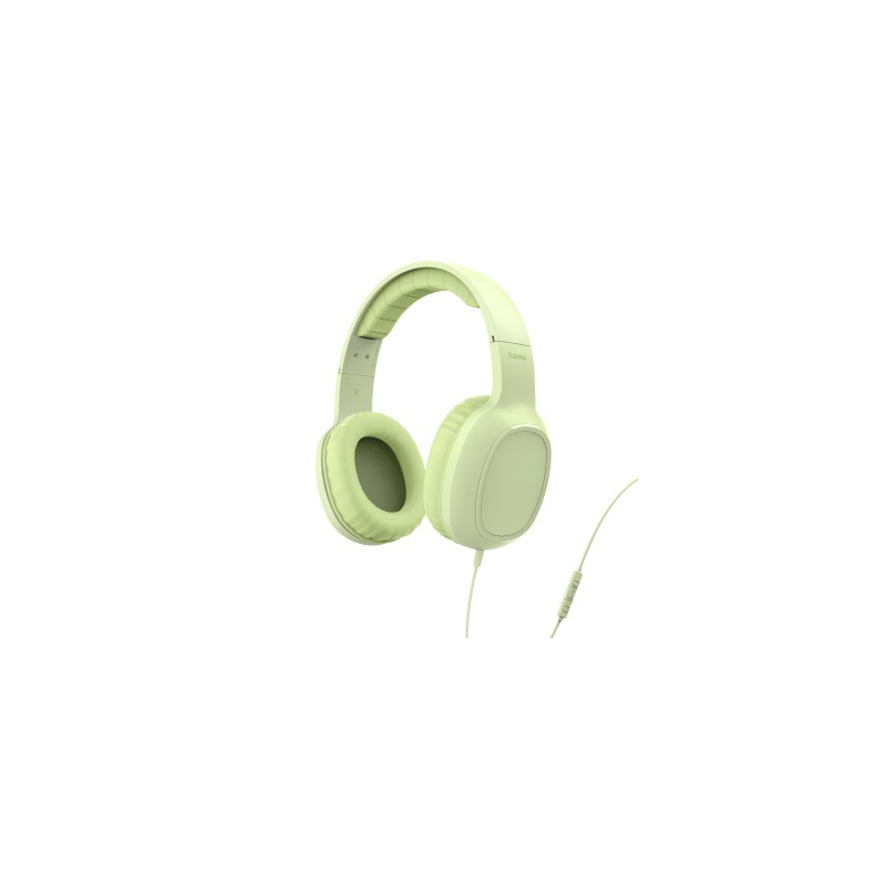 Hama Fun C casque avec microphone omnidirectionnel vert