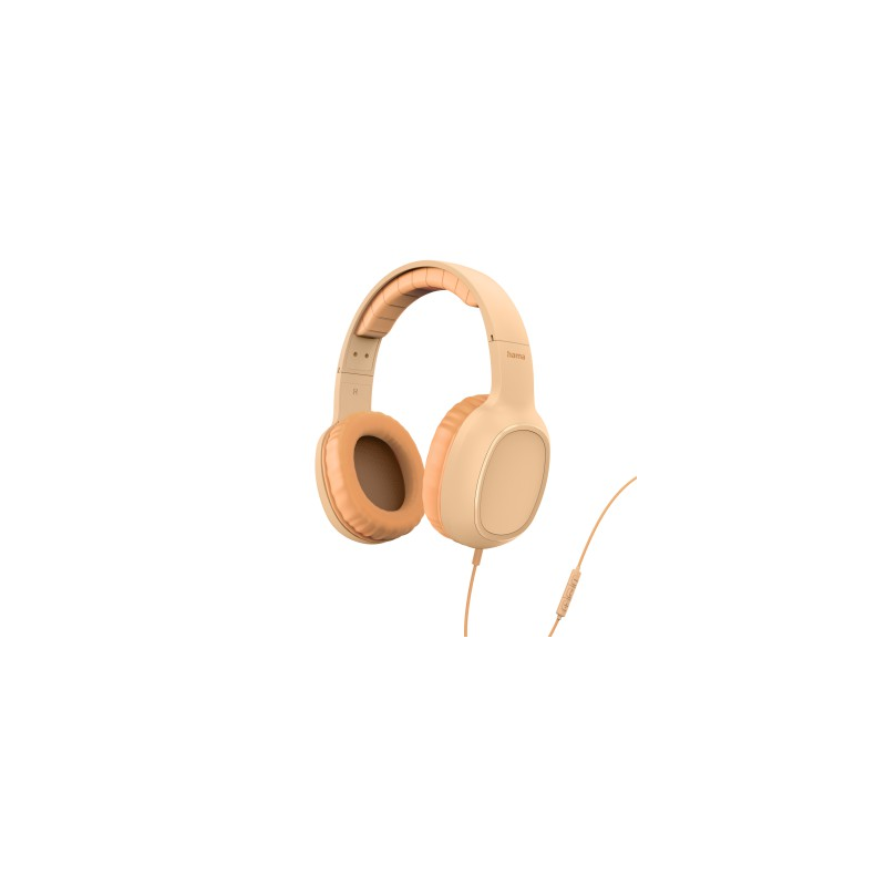 Hama Fun C casque avec micro omnidirectionnel orange 1,2m