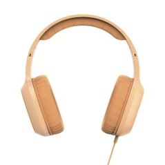 casque orange micro serre-tête
