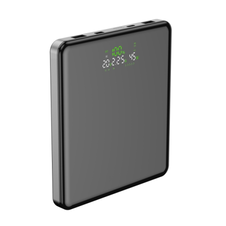 Powerbank noir Leotec écran LED