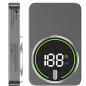 Leotec batterie externe sans fil 10 000 mAh PD 20W Qi 15W gris Leotec batterie externe sans fil 10 000 mAh PD 20W Qi 15W gris