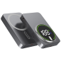 Leotec batterie externe sans fil 10 000 mAh PD 20W Qi 15W gris Leotec batterie externe sans fil 10 000 mAh PD 20W Qi 15W gris
