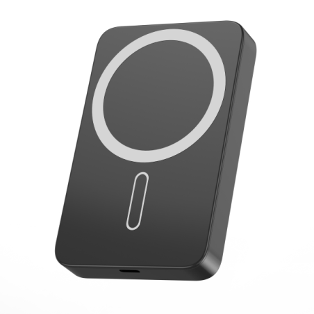 Leotec Powerbank 10000 mAh Noir PD 20W Qi 15W