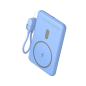 Batterie externe sans fil Leotec 5000 mAh PD 20W Qi 15W bleu Batterie externe sans fil Leotec 5000 mAh PD 20W Qi 15W bleu