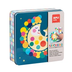 â Jeux Apli Luna Gomets - Comprend 16 Feuilles et 12 Feuilles Gomets Amovibles - Haute Valeur PÃ©dagogique - BoÃ en stock