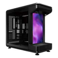 boîtier PC noir écran intégré