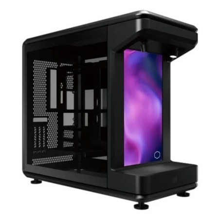 boîtier PC noir écran intégré