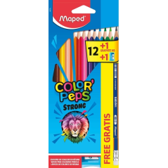crayons triangulaires Maped sans bois