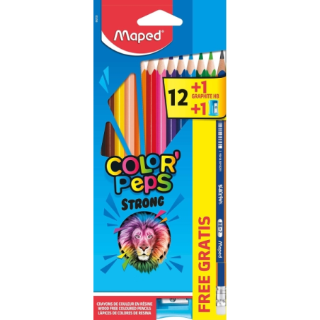 crayons triangulaires Maped sans bois